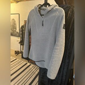 Pull over fleece hoodie